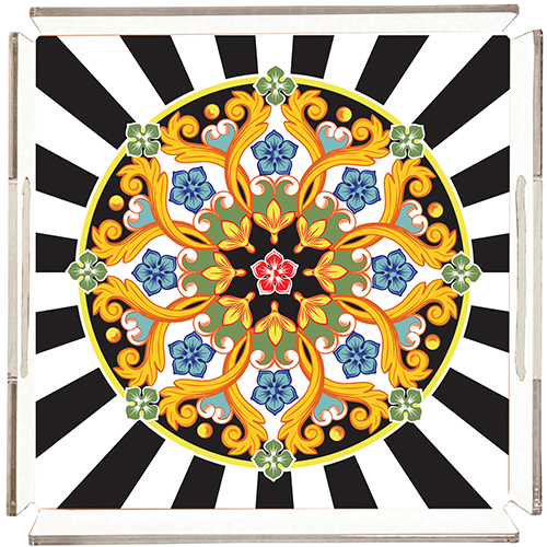 PLEKSİ TEPSİ 25X25 CM